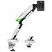 DT49TSR-343 Supporti a parete per TV 124,5 cm (49") Scrivania Nero, Bianco - Foto miniatura 1