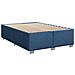 Giroletto a Molle con Materasso Blu 140x190 cm in Tessuto - Foto miniatura 8