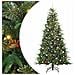 Albero di Natale Artificiale con Rami Pieghevoli Verde 240 cm - Foto miniatura 1