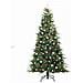 Albero di Natale Artificiale con Rami Pieghevoli Verde 240 cm - Foto miniatura 4