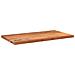 Piano Tavolo 110x50x2,5cm Rettangolare Legno Massello Acacia - Foto miniatura 2