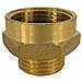 Raccordo Ottone  Doppio Nipplo Riduzione 1  X 1/2 - Foto miniatura 1
