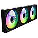 INFINITY Case per computer Ventilatore 12 cm Nero - Foto miniatura 3