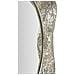 Specchio Da Parete Argelux Rotondo Con Cornice Argento Martellato 112 Cm - Foto miniatura 5
