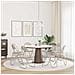 Sedia pieghevole 8 pcs Sabbia 48 x 43,5 x 81 cm Pelle Sintetica - Foto miniatura 4
