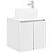 Set di Armadi da Bagno 5 pcs Bianco Legno ingegnerizzato - Foto miniatura 5