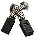 Spazzole di carbone per Hitachi RB40VA - 6,5 x 7,5 x 13 mm - coppia - Foto miniatura 2