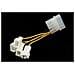 33341A, 3 pin, 4 pin, Maschio / maschio, Nero, Bianco, Giallo - Foto miniatura 1