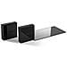Sistema Copricavi con Mensola Ghost Cubes Shelf Portata Max 3 Kg colore Nero - Foto miniatura 1