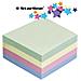 cubo biglietti adesivi assort. tenue 75x75mm 400fg 70gr starline - Foto miniatura 1