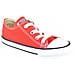 All Star Scarpe Sportive Bambino Rosse Tela Lacci 7j236c numero 25 - Foto miniatura 1