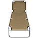 Lettino Prendisole Pieghevole con Schienale Regolabile Talpa - Foto miniatura 5