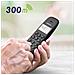 Telefono Cordless Logicom Vega 155t Solo Nero Con Segreteria Telefonica - Foto miniatura 2
