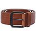 Mens Leather Belt In Tan - Foto miniatura 1