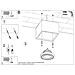 Downlight A Plafone Square Incasso Grigio Chiaro Gu10 - Foto miniatura 4