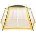 Tenda per Piscina in Tessuto 660x580x250 cm Gialla - Foto miniatura 2