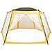 Tenda per Piscina in Tessuto 660x580x250 cm Gialla - Foto miniatura 3