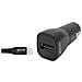 Caricabatterie 12-24v 1xusb 2.4a Cavo Lightning Nero 1m Mfi C89 - Foto miniatura 1