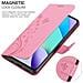 Custodia Compatibile Con Xiaomi Redmi 10 / Redmi Note 11 4g In Rosa Fiore - Coperchio Protettivo In Design Floreale Con Chiusura Magnetica, Funzione Stand E Slot Per Carte - Foto miniatura 5