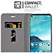 Custodia Compatibile Con Nokia 3.4 In Blu Scuro Nero - Coperchio Protettiva Con Chiusura Magnetica, Funzione Stand E Tasca Per Le Carte - Foto miniatura 3