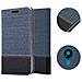 Custodia Compatibile Con Nokia 3.4 In Blu Scuro Nero - Coperchio Protettiva Con Chiusura Magnetica, Funzione Stand E Tasca Per Le Carte - Foto miniatura 5