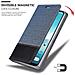 Custodia Compatibile Con Nokia 3.4 In Blu Scuro Nero - Coperchio Protettiva Con Chiusura Magnetica, Funzione Stand E Tasca Per Le Carte - Foto miniatura 6