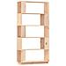 Libreria / divisorio 80x25x163,5 Cm Legno Massello Di Pino - Foto miniatura 2