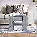 Tavolino Salotto Grigio Sonoma 55,5x55x45 Cm Legno Multistrato - Foto miniatura 4