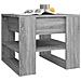 Tavolino Salotto Grigio Sonoma 55,5x55x45 Cm Legno Multistrato - Foto miniatura 5