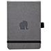 Dingbats* Wildlife Taccuino A6 - Grey Elephant Bianche - Diario A Carta D'avorio 100g /m² - Quaderno Di Schizzi A Copertura Rigida, Compartimento Interno, Chiusura Elastica E Segnalibri - Foto miniatura 1