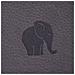 Dingbats* Wildlife Taccuino A6 - Grey Elephant Bianche - Diario A Carta D'avorio 100g /m² - Quaderno Di Schizzi A Copertura Rigida, Compartimento Interno, Chiusura Elastica E Segnalibri - Foto miniatura 2