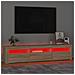 Mobile Porta Tv Con Luci Led Rovere Sonoma - Foto miniatura 5
