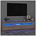 Mobile Porta Tv Con Luci Led Rovere Sonoma - Foto miniatura 1