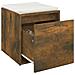 Cassetto Contenitore Rovere Fumo 40,5x40x40cm Legno Multistrato - Foto miniatura 2