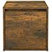 Cassetto Contenitore Rovere Fumo 40,5x40x40cm Legno Multistrato - Foto miniatura 3