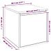Cassetto Contenitore Rovere Fumo 40,5x40x40cm Legno Multistrato - Foto miniatura 7