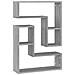 Mensole A Parete 2pz Grigio Sonoma 50x15x50cm Legno Multistrato - Foto miniatura 2