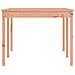 Tavolo Da Giardino 203,5x100x76cm In Legno Massello Di Douglas - Foto miniatura 4