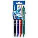 FriXion Ball Clicker 0.7 Nero, Blu, Verde, Rosso 4 Pezzi - Foto miniatura 1