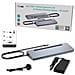 USB-C Metal Ergonomic 3x 4K Display Docking Station + Power Delivery 100 W - Foto miniatura 2