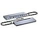 USB-C Metal Ergonomic 3x 4K Display Docking Station + Power Delivery 100 W - Foto miniatura 1