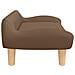 Divano Per Bambini Marrone 70x40x24 Cm In Tessuto - Foto miniatura 3