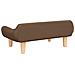 Divano Per Bambini Marrone 70x40x24 Cm In Tessuto - Foto miniatura 4