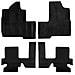 Set Da 4 Tappetini In Gomma Per Auto Compatibili Per Multipla, Adatto A Tutte Le Stagioni, Nero, Sagomati Anteriori E Posteriori - Ka8493 - Foto miniatura 1