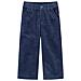 Pantaloni Da Bambino In Velluto A Coste Blu Marino 128 - Foto miniatura 1