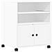 Supporto Per Stampante Con Ruote Bianco 60x48x74 Cm - Foto miniatura 2