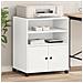 Supporto Per Stampante Con Ruote Bianco 60x48x74 Cm - Foto miniatura 1