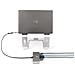 Hub USB-C a 2 porte con Ethernet e RS-232, dongle USB-C a USB-A collegato, 100W PD Pass-through, 2x USB-A 5Gbps, Gigabit Ethernet, RS232 seriale (FTDI) - Foto miniatura 6