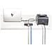 Hub USB-C a 2 porte con Ethernet e RS-232, dongle USB-C a USB-A collegato, 100W PD Pass-through, 2x USB-A 5Gbps, Gigabit Ethernet, RS232 seriale (FTDI) - Foto miniatura 5