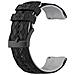 Cinturino In Silicone Per Suunto 9 E 7 Black+grey - Foto miniatura 3